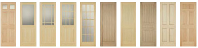  ドア選びは家具選びのように。  自然素材の「無垢材ドア」
